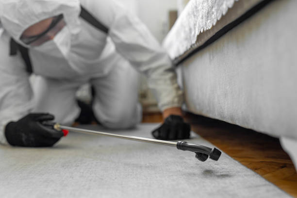 Professional Mosquito Control technician working in Durham, CA